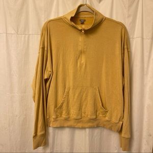 Aerie Mustard sweatshirt